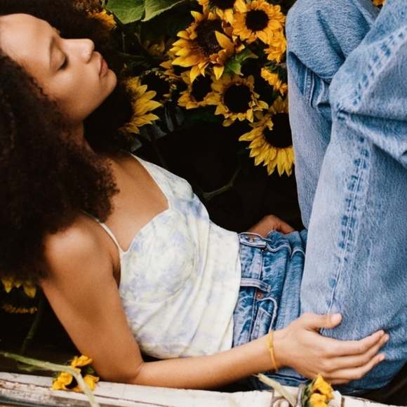 NWT Zara Tie Dye Cirset Bustier Bodysuit - So l Out - Picture 5 of 5